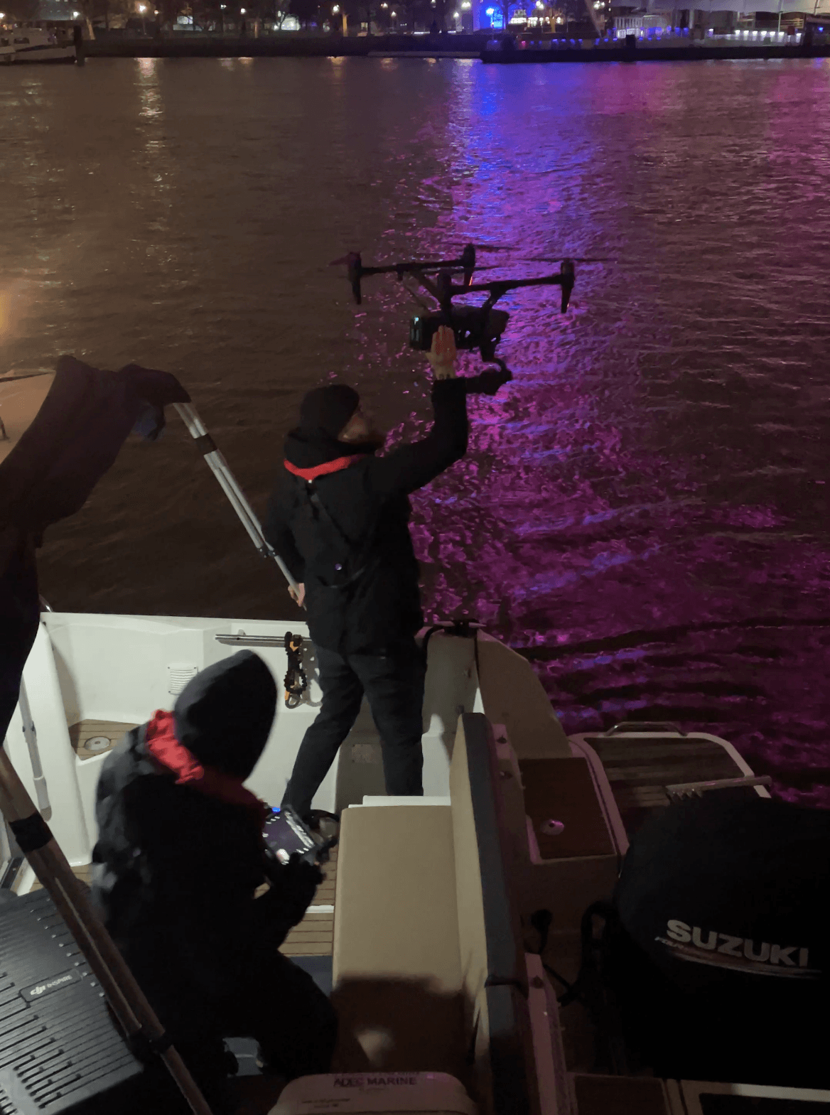 DJI Inspire 3 takeoff