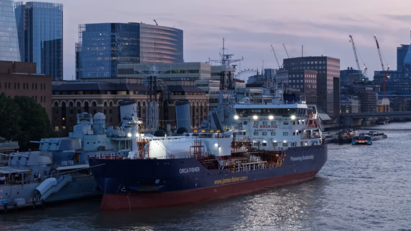 Orca Fisher: James Fisher Tanker Thames Transit