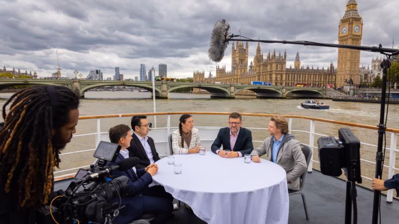 The Glaukos roundtable, filmed on the Thames